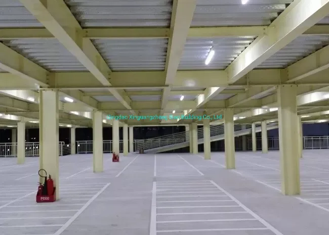 Customized Pre Engineered Metal Structural Car Parking Building
