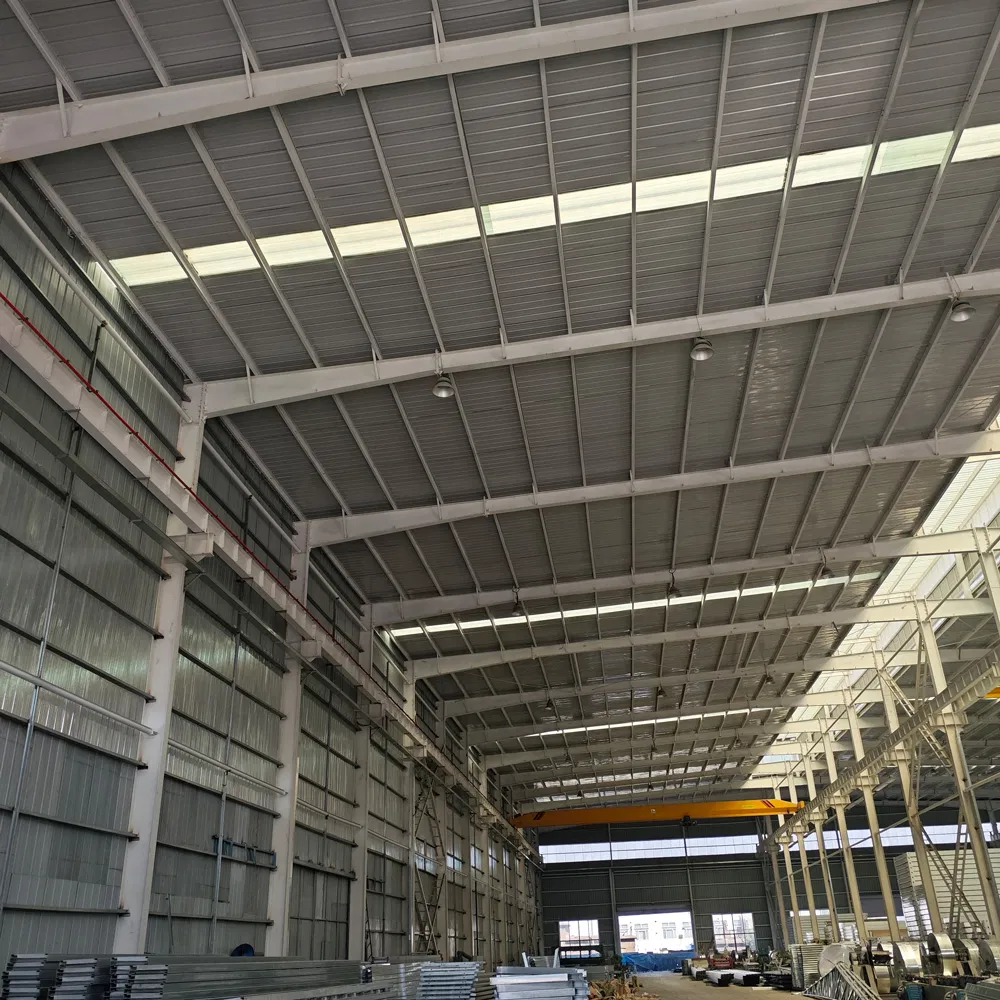 Economic Low Cost Modular Construction Metal Steel Prefabricated Industrial Commercial Office/ Warehouse/ Workshop/ Building