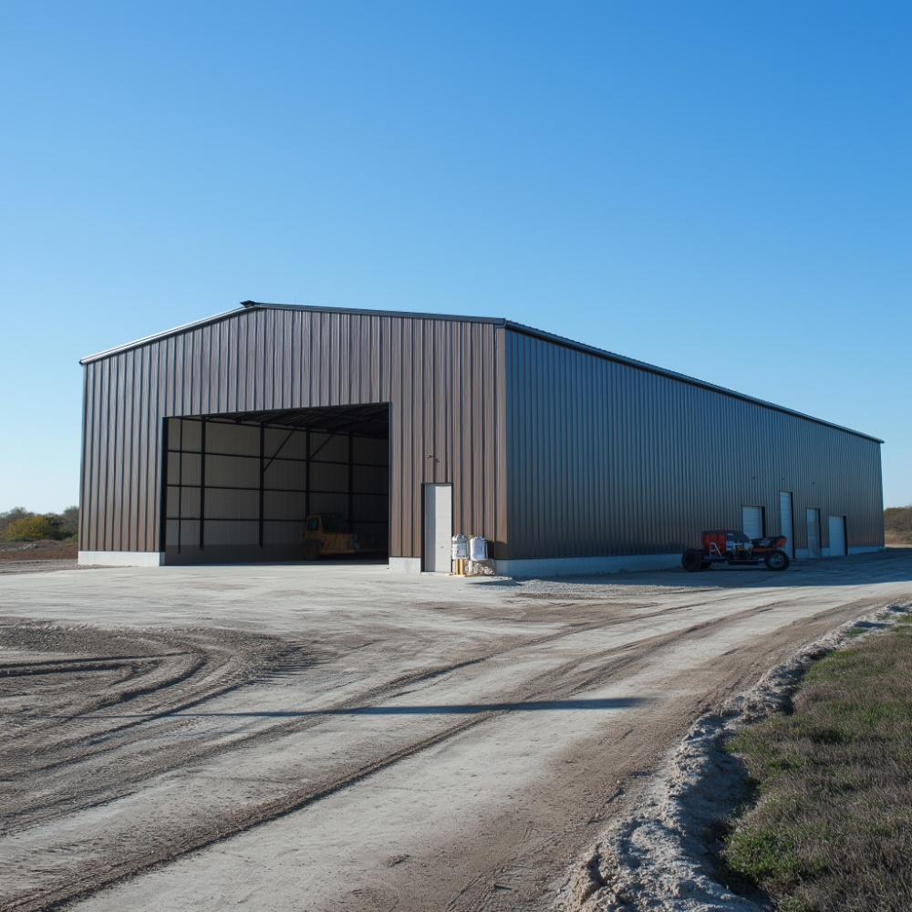 Meituo Modular Metal Structure Steel Warehouse Building Prefabricated For Logistics