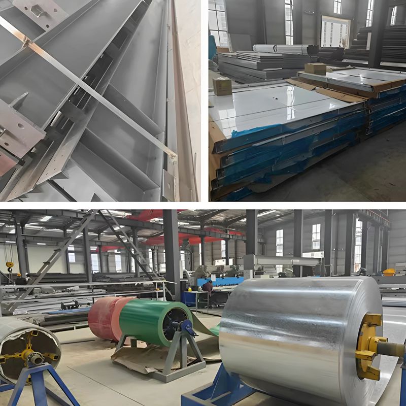 Modern Modular Fast Installation Multi-Story Steel Structure Large Span Space Frame Robust Steel Structure