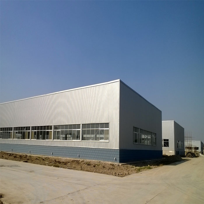 Stock House Entrepot Prefabrique Greenhouse Prefabricated Small Warehouse Metal Construction