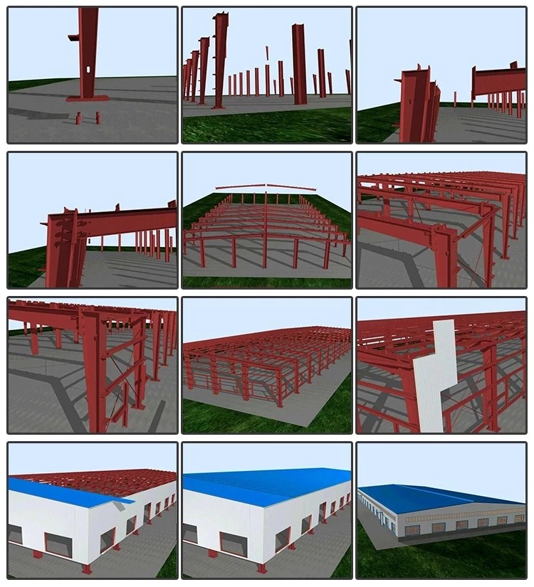 Steel Structure Build Process Diagram