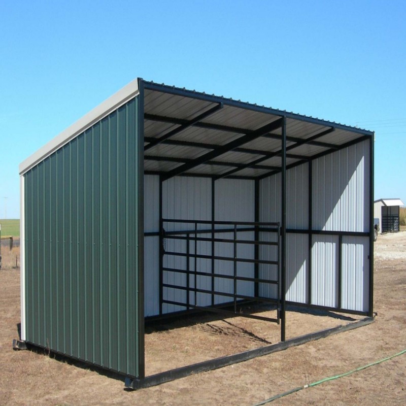 Livestock Sheds Steel Structure 25x12 Design Durable and Spacious for Cattle Farm Use Direct Factory Price ISO Certified