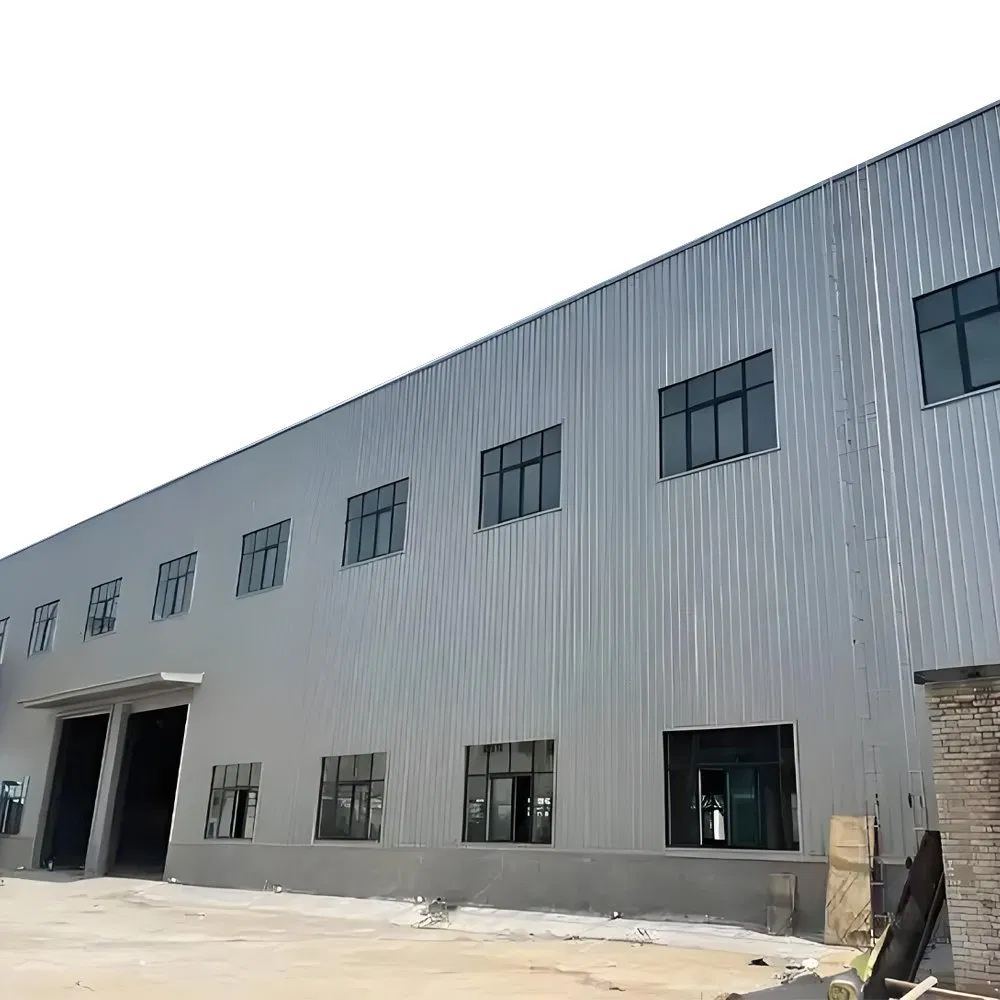Modular Prefabricated Metal Steel Structure Workshop Constructed Warehouse Building