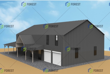 Steel Barn Project Detail 2