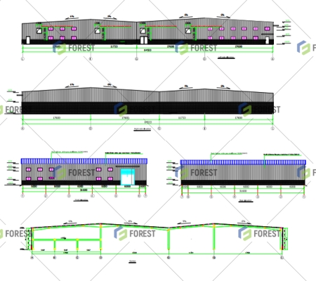 Steel Warehouse Project Detail 1