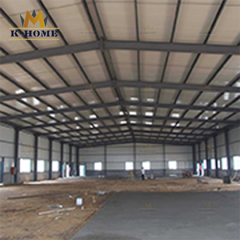 Prefabricated Industrial Factory Warehouse Metal Frame House Pre Engineered Modular Steel Structure Buildings