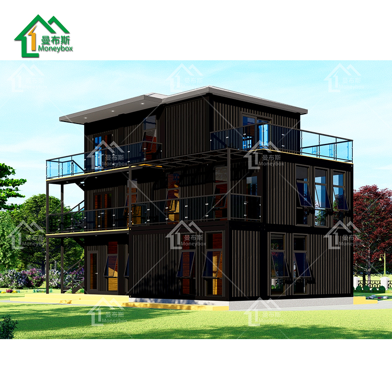Sleeping Designed Modular Prefab Multi Story High Rise Container Student Hostel