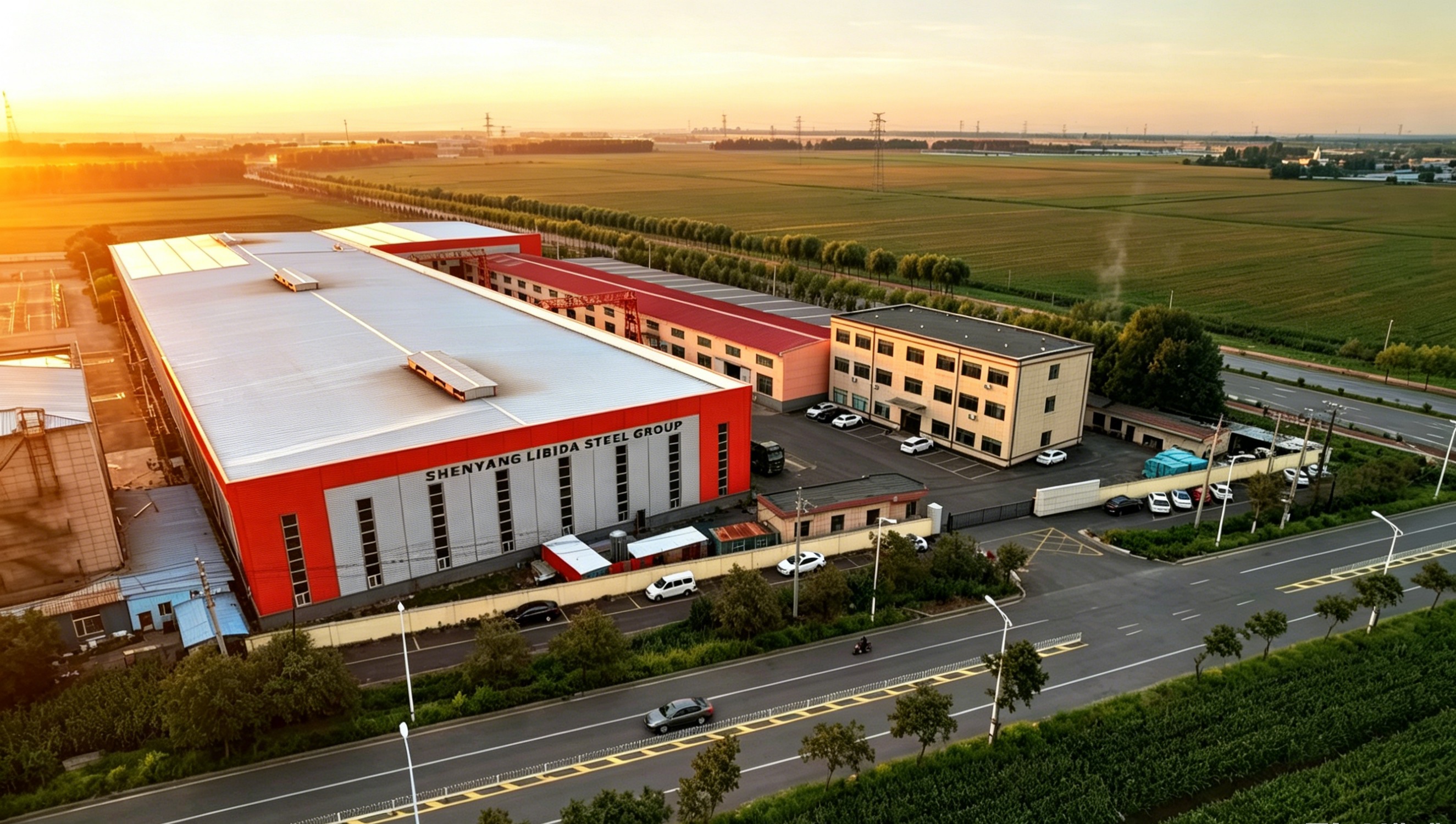 Steel Structure Production Factory Overview