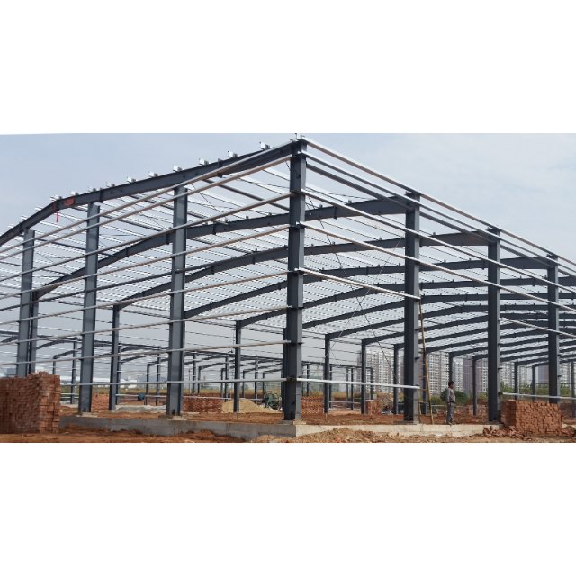 Modular Portal Frame Steel Structures, Metal Building Structures, Prefabricated Industrial Warehouses