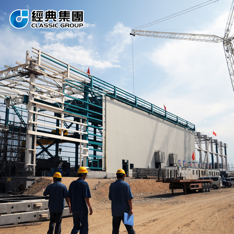 Low Cost Easy Assembling Prefabricated Structural Steel Warehouse and Metal Frame Building