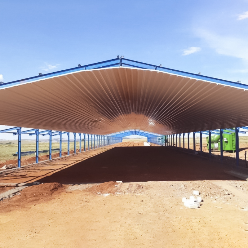 Chicken Farm Building Durable Steel Structures for Efficient and Eco-Friendly Agriculture