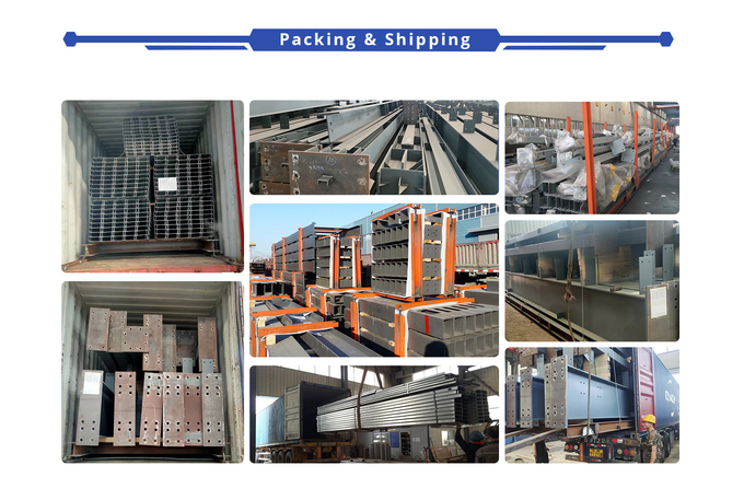 Steel Structure Packing and Loading