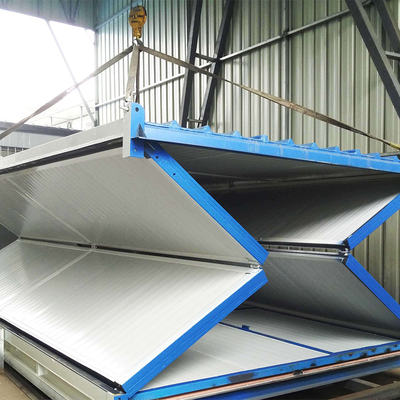 Thickened Reinforced Folding Prefab Container House Portable Temporary Residential Board House