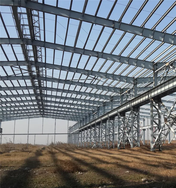 Pre Engineered Prefabricated Light Metal Frame Factory Structural Steel Structure Warehouse Workshop Construction Building