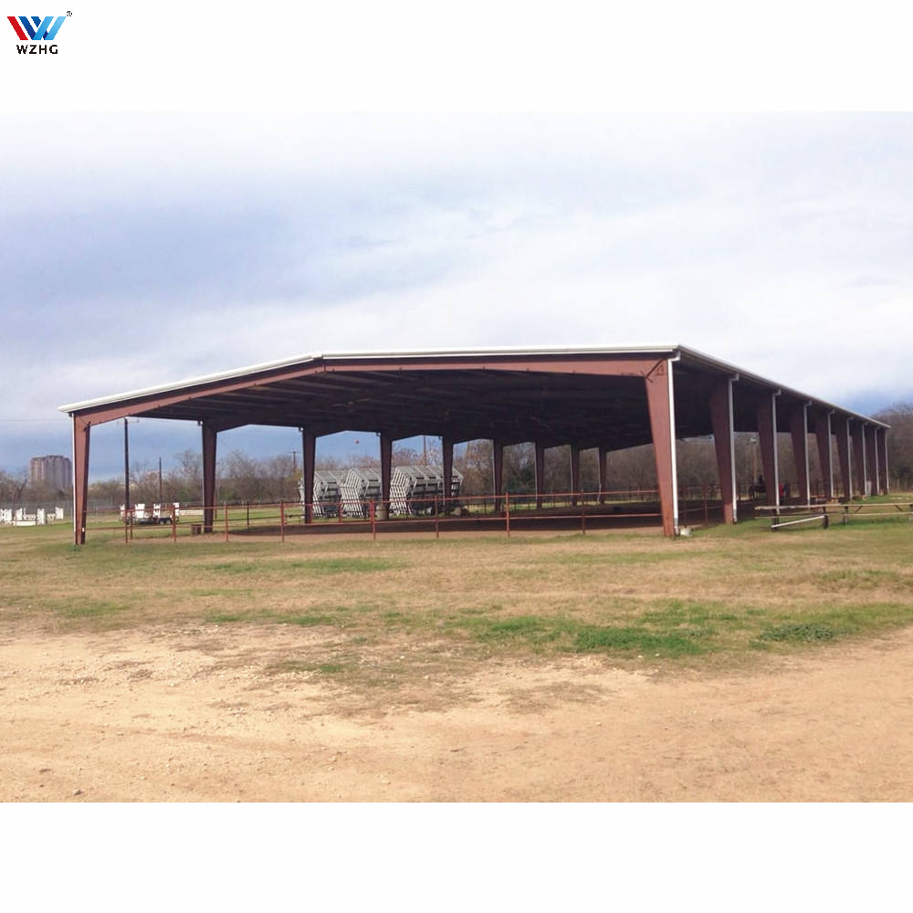 Fast Build Modern Prefab Steel Structure Building for Farm Sheds Building Supermarket Warehouse Workshop