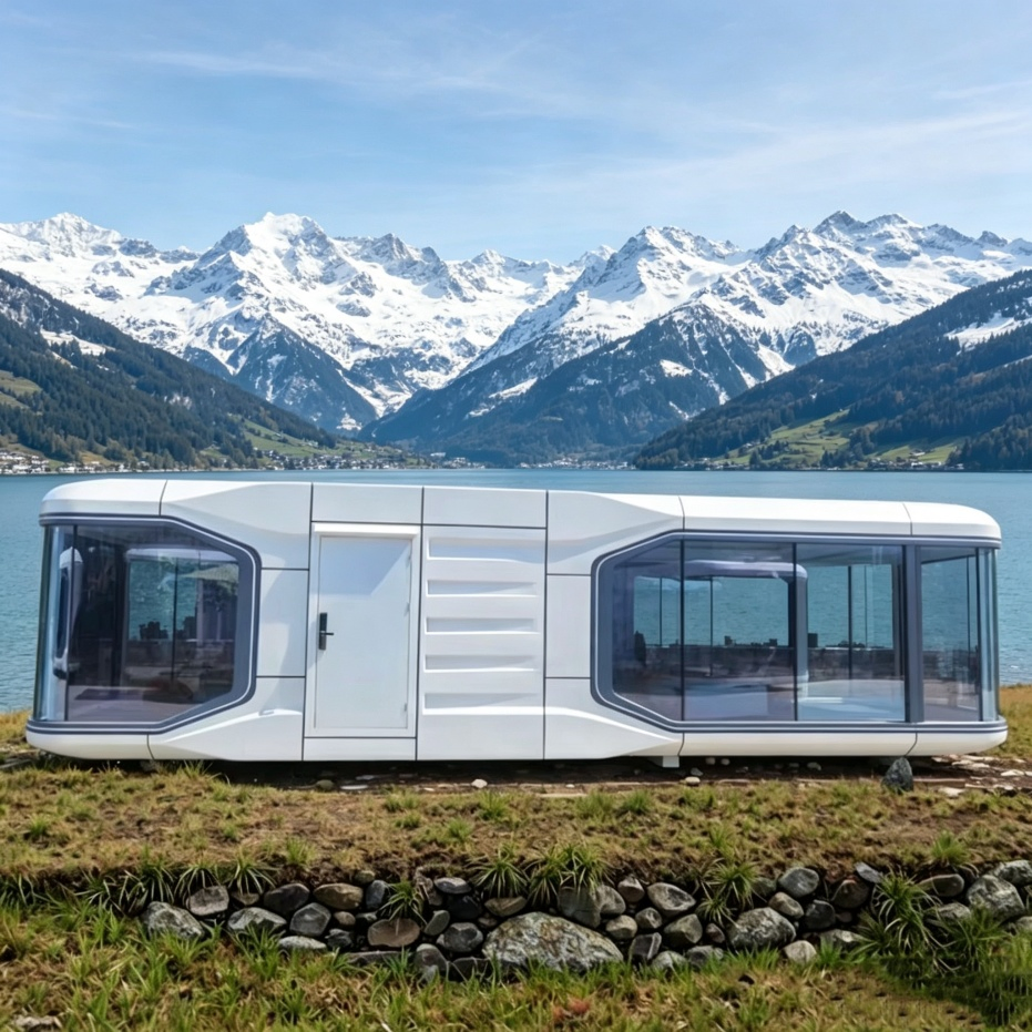 Quality Assurance Fireproof Luxury High-Quality Assembled Prefab Modular Space Capsule House for Tourism Accommodation