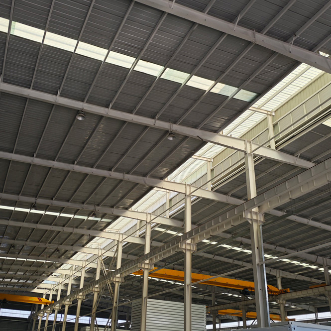 Economic Low Cost Modular Construction Metal Steel Prefabricated Industrial Commercial Office/ Warehouse/ Workshop/ Building