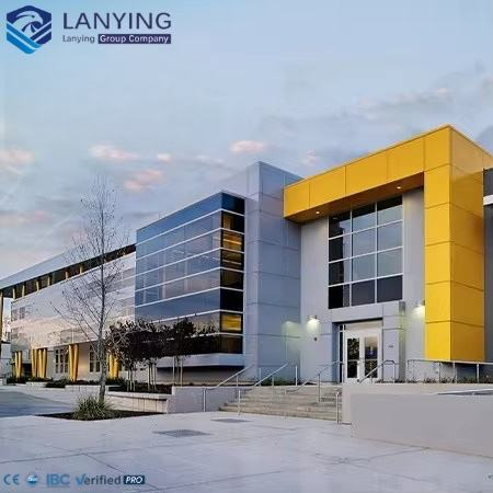 Modern Design Prefabricated Warehouse Steel Structure Building For Steel School