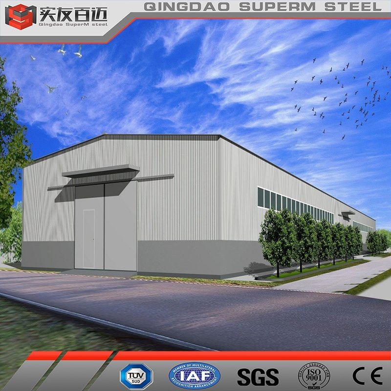 Prefab Light Steel Structure Warehouse Construction Pre-Engineered Metal Building Kits