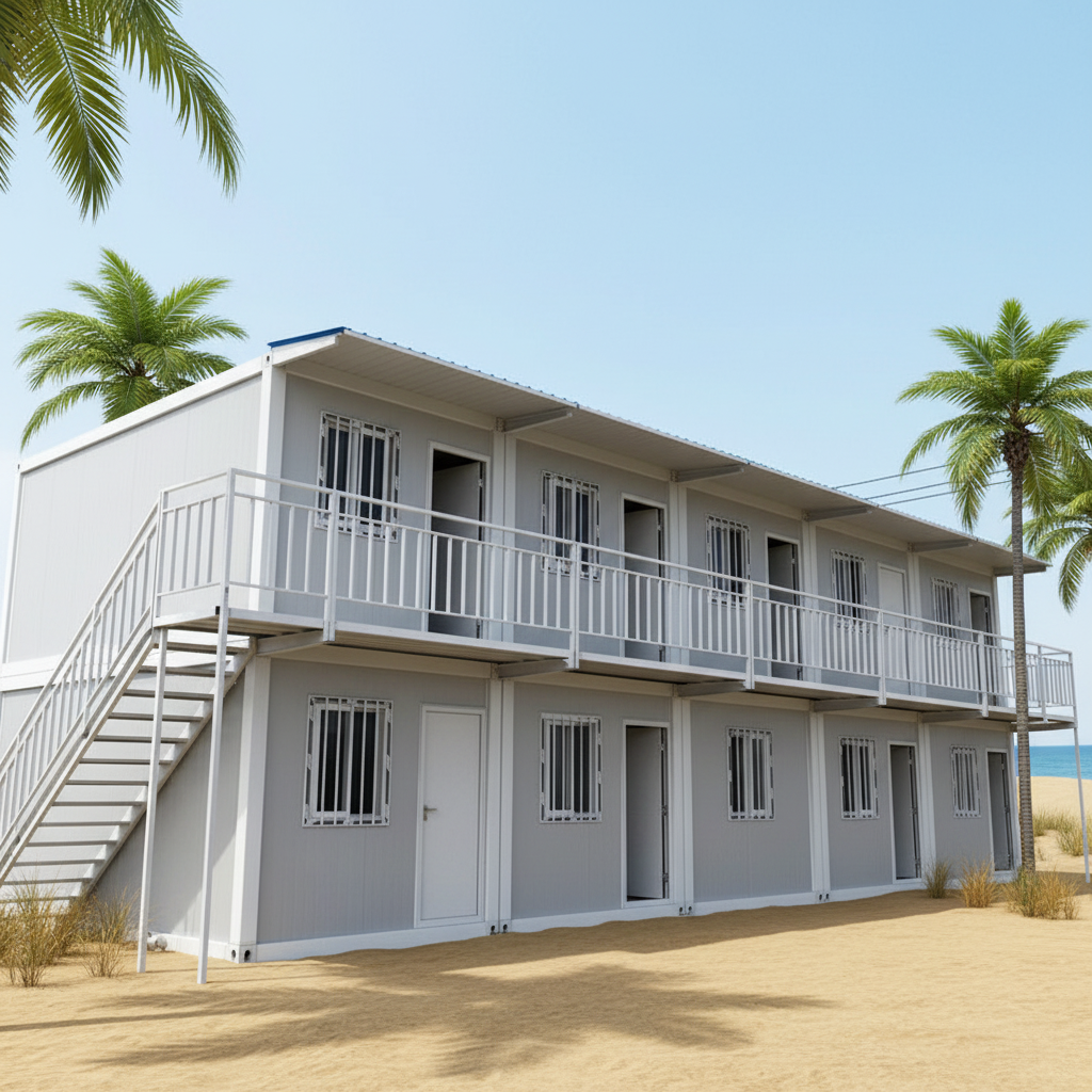 Industrial Construction Site Work Building Medical Temporary Isolation Hospital Structure Modular Fireproof Portable Cabin House