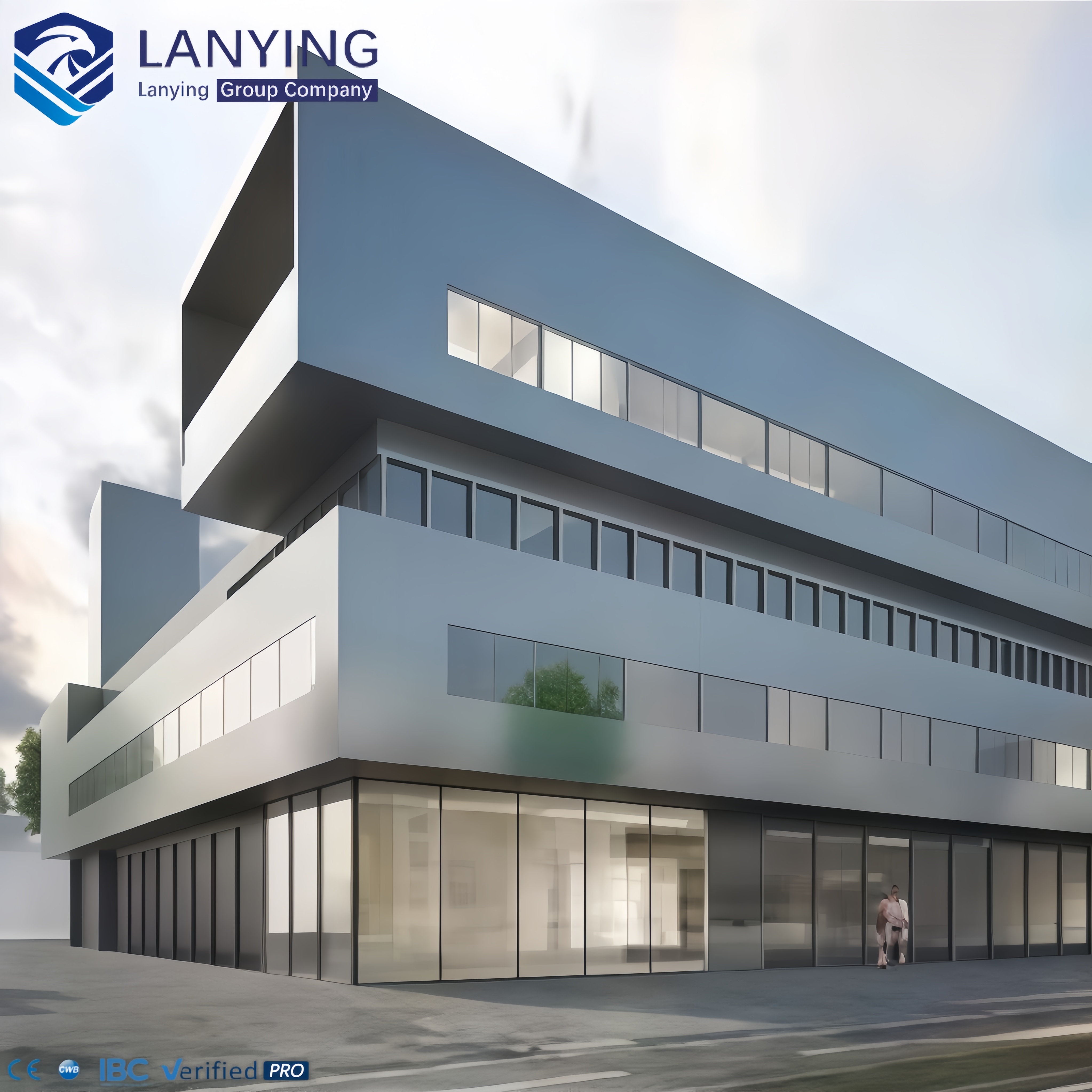 Prefab Metal Building Customized Engineer Steel Structure Modular Multi Story Building Stable Warehouse Large Span