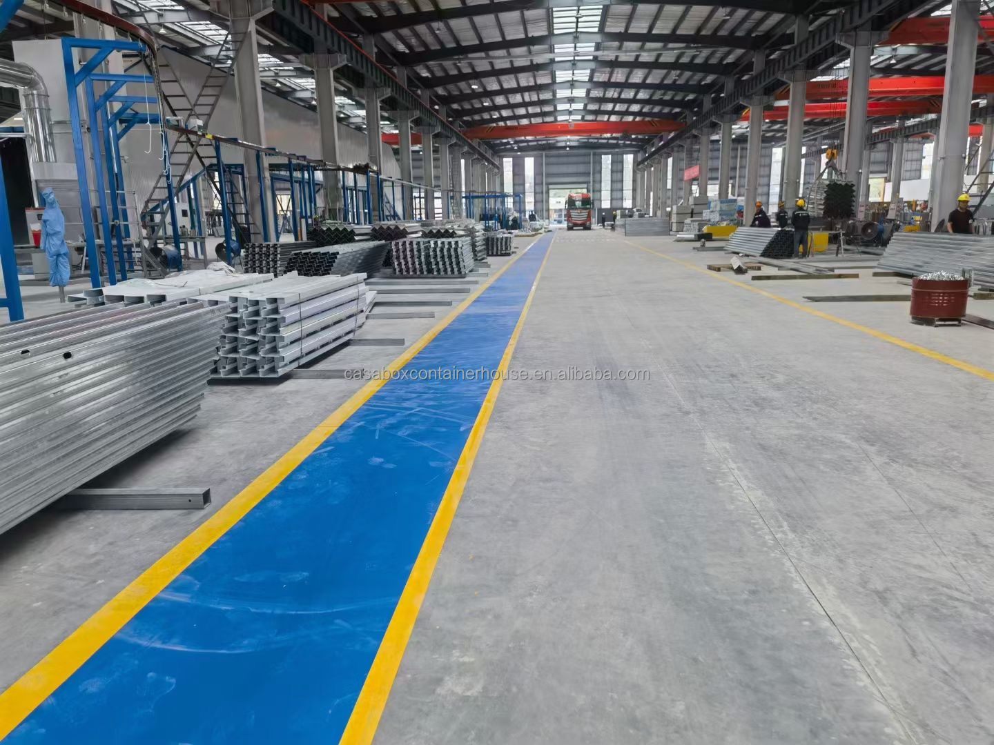 Completed Interior Flooring