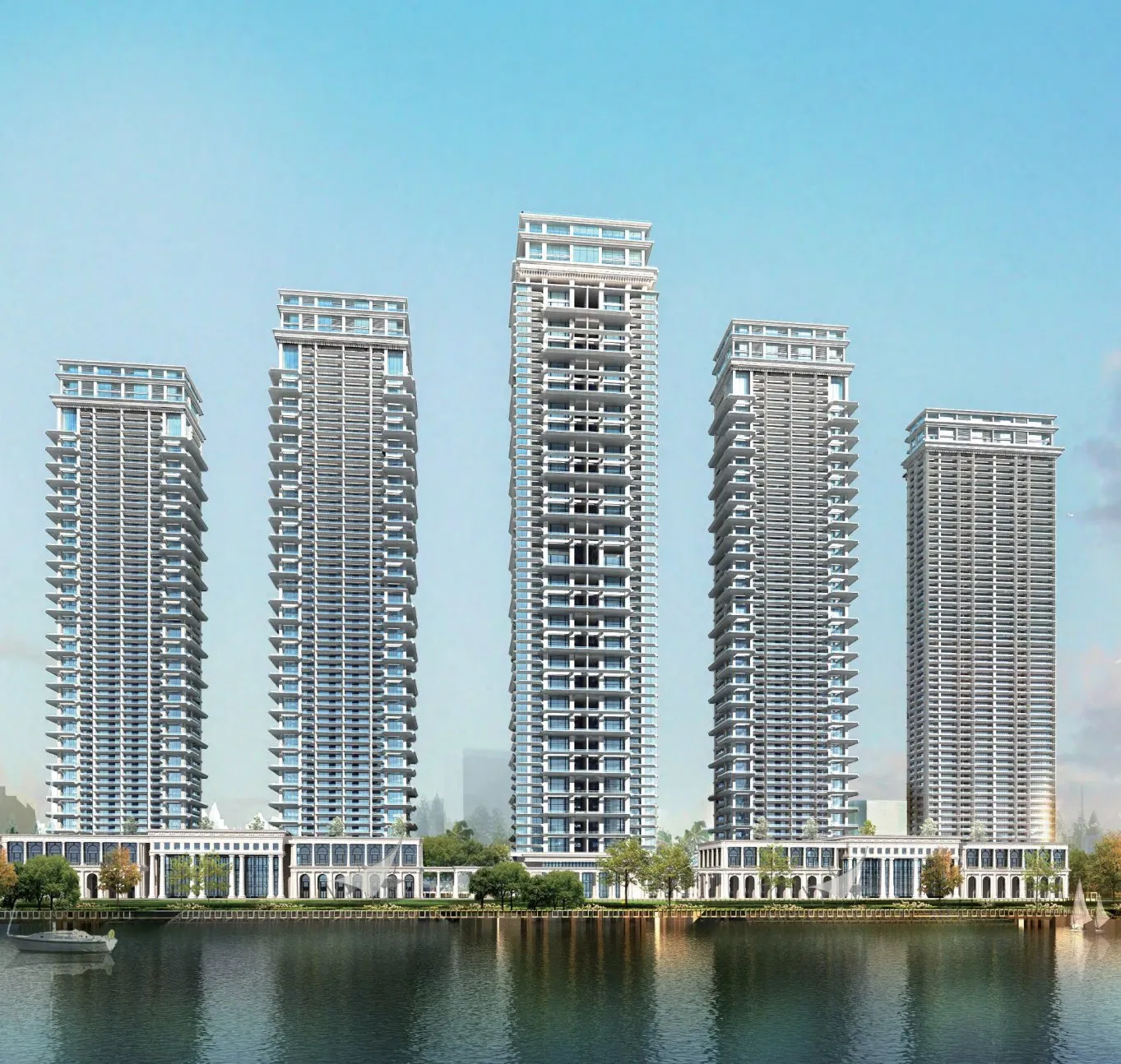 Durable Multi-Story Steel Frame Residential Buildings