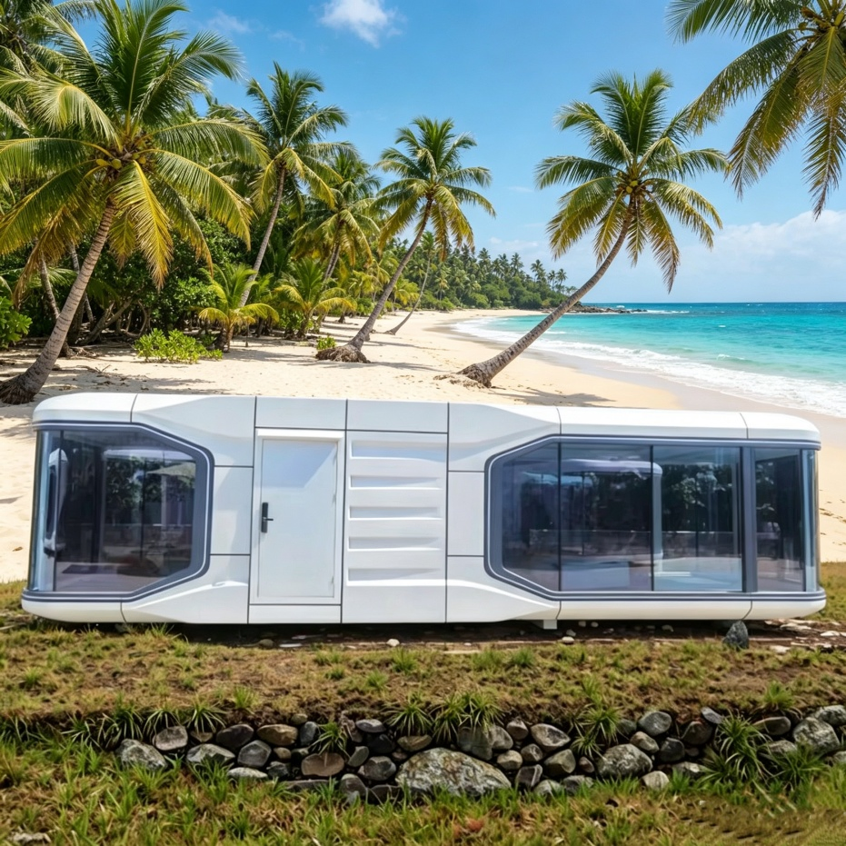 Quality Assurance Fireproof Luxury High-Quality Assembled Prefab Modular Space Capsule House for Tourism Accommodation