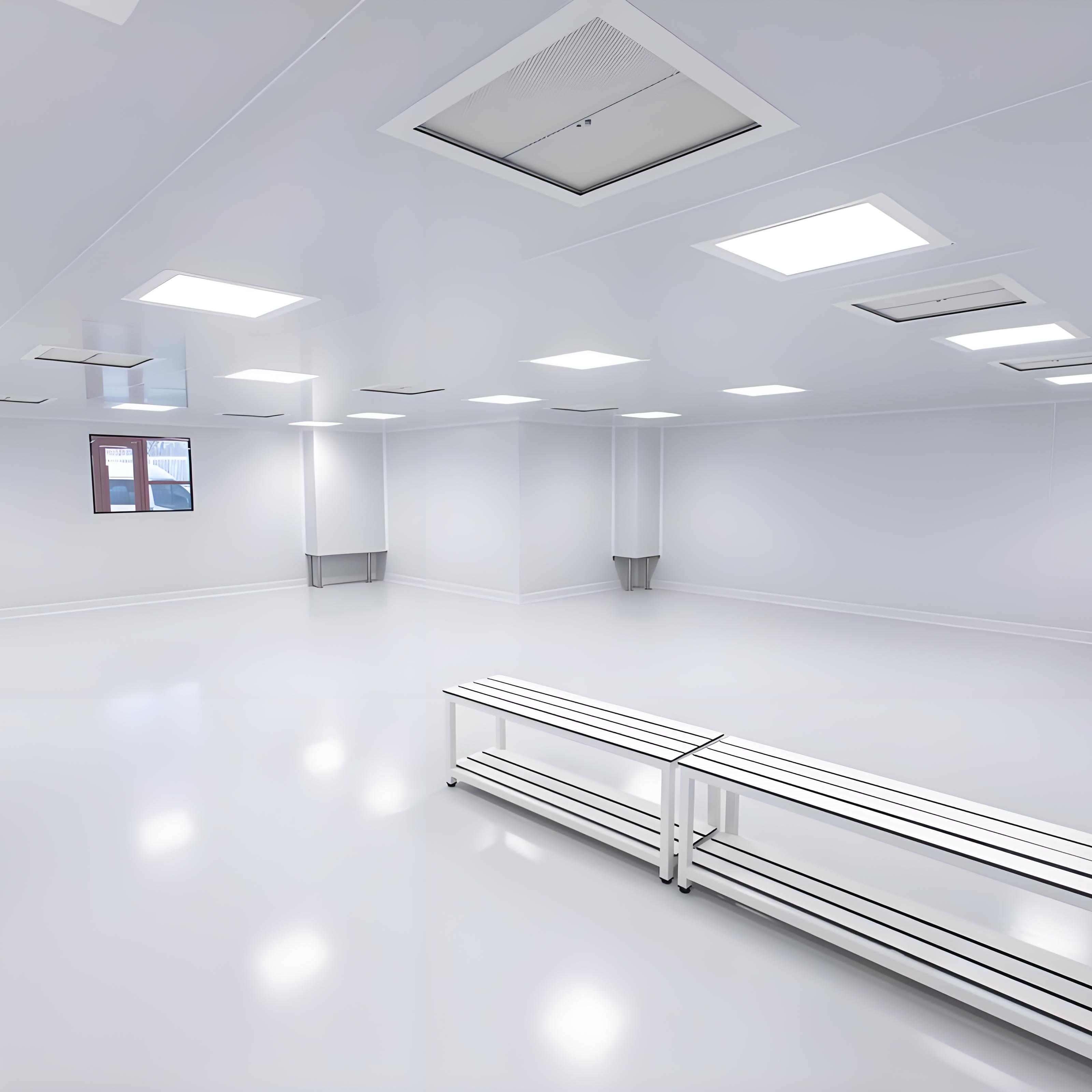 New Clean Room Lab Factory Dust-Free ISO 5-8 Level Prefabricated Clean Room