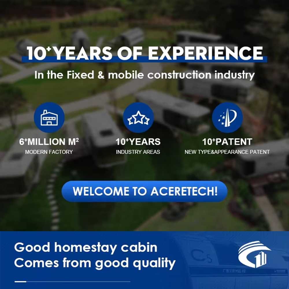 20ft/40ft Cross-Border Foldable Prefab Modular for Construction Site &amp; Temporary Emergency Accommodation