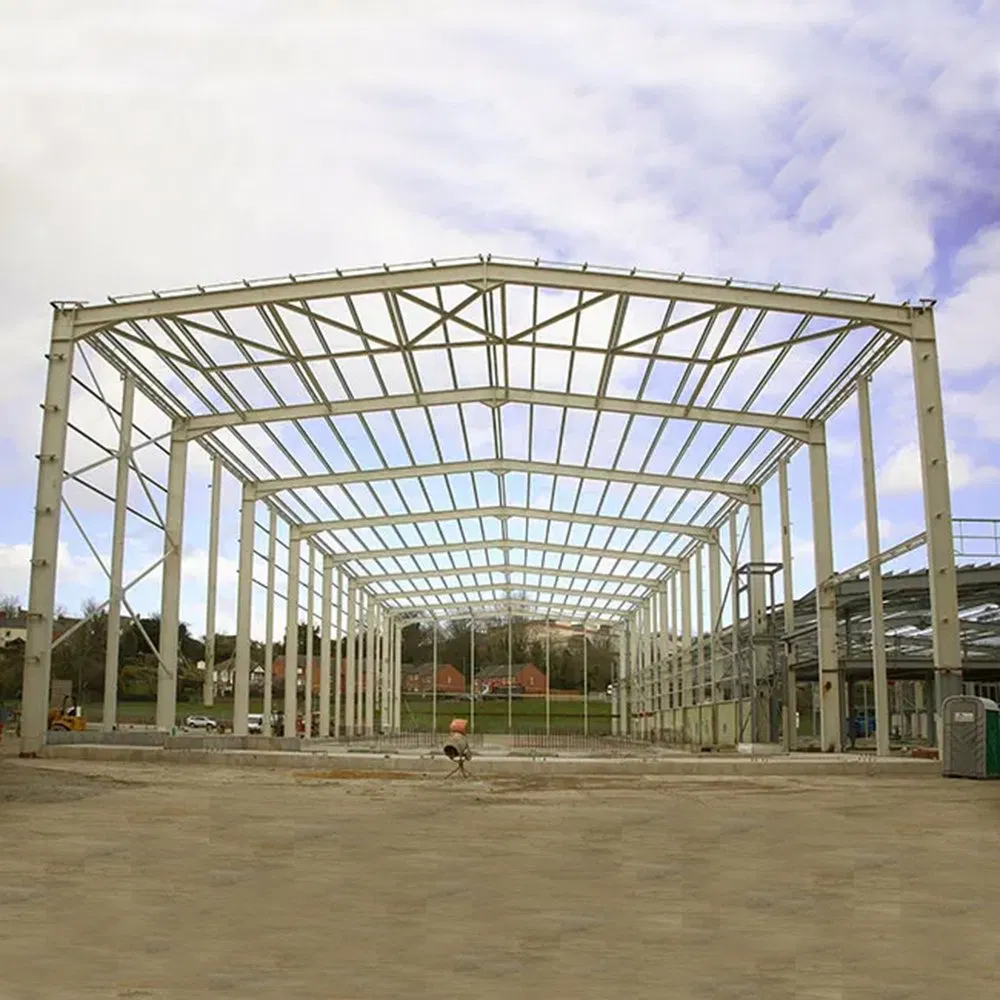 Crane Supporting Pre Engineered Prefabricated Industrial Metal Steel Structures Buildings