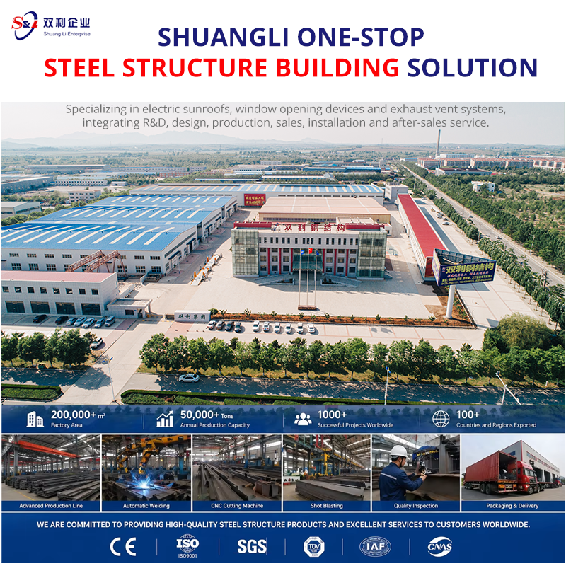 Prefabricated Steel Warehouse Industrial Steel Structure Building Modular Design Steel Warehouse Solution