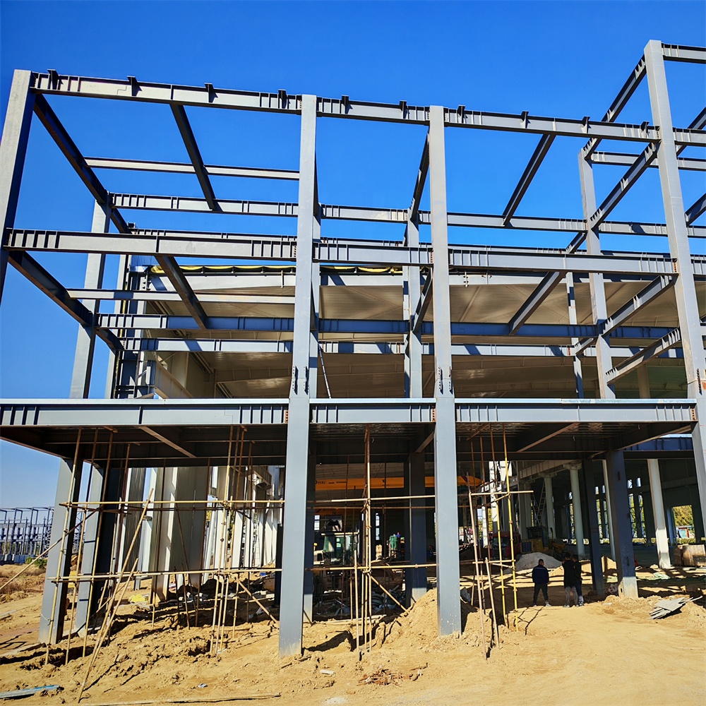 Smart Steel Structure Building Design For Future Technology Ready For Automation And Digital Management System