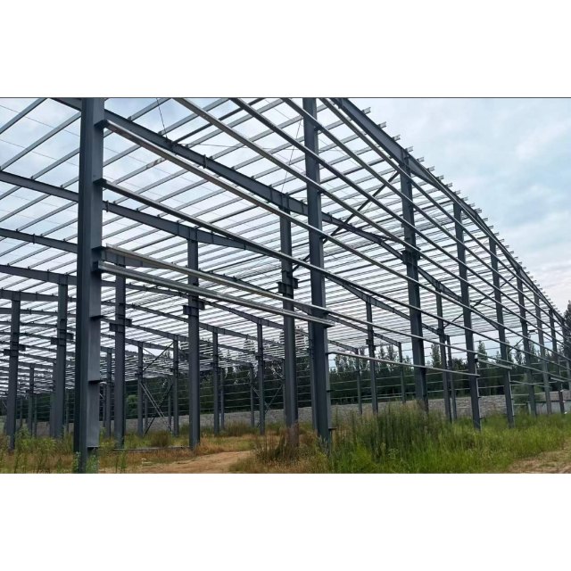 Modular Portal Frame Steel Structures, Metal Building Structures, Prefabricated Industrial Warehouses