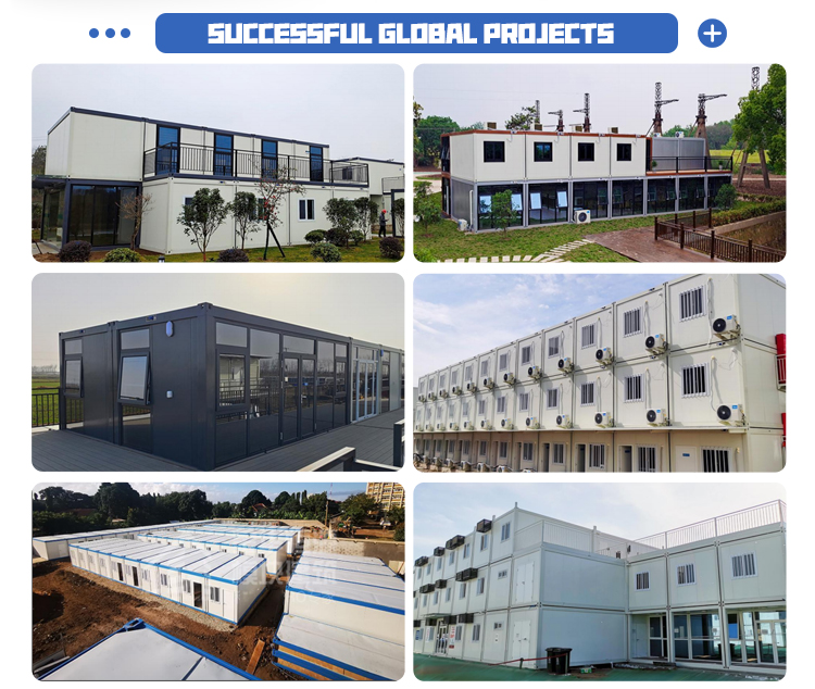 Prefabricated Housing Factory Z Fold Container House Multi Layer Stackable Modular Accommodation Cabin Construction Site Shed