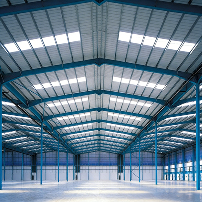 3D Design Stock House Prefabricated Small Warehouse Metal Construction For Workshop And Office Building Use CE Certified