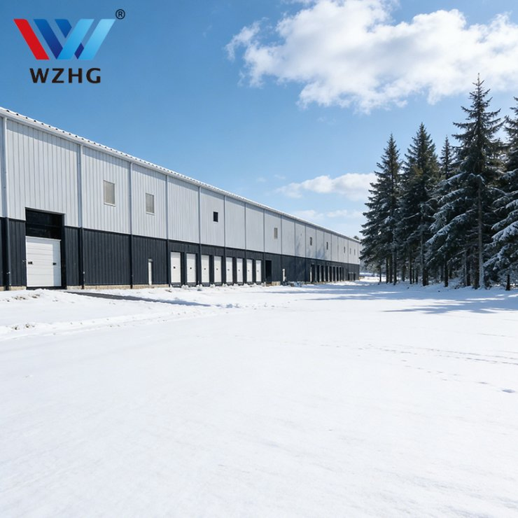 Portable House Style Steel Building for Warehouse with Modular Construction Quick Assembly Turnkey Solution