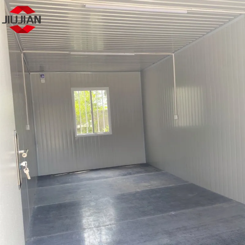 Modular Prefabricated Movable Steel Structure Container Building for Shops/Office