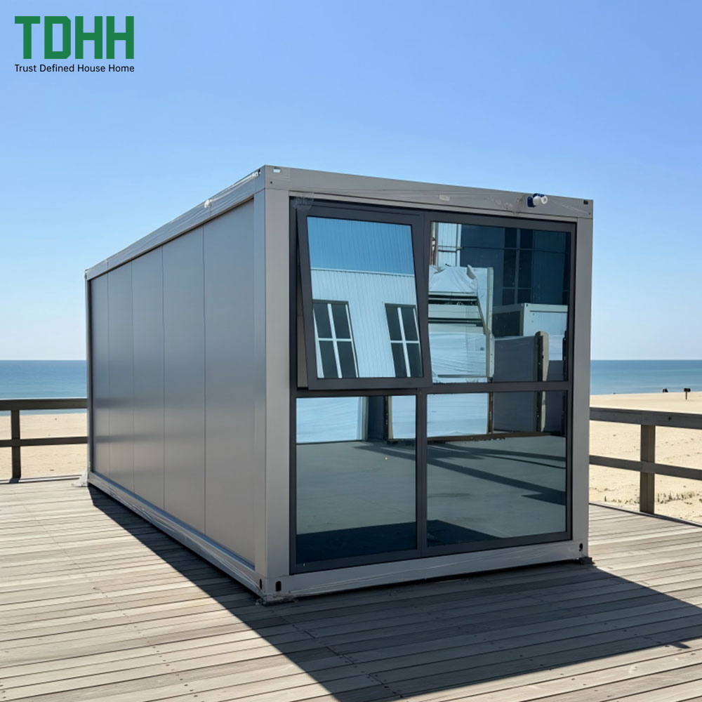 Backyard Office Pods Portable Work Cabin Removable Prefabricated Modular Steel Frame Z-type Z Style Folding Container Houses