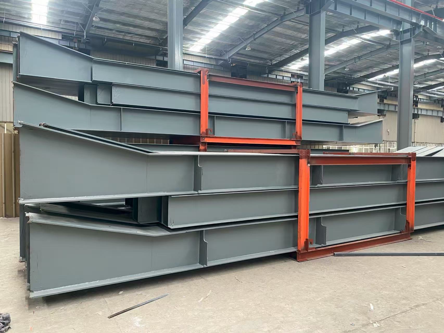 Customized Modular Steel Structure Prefabricated Multi-Storey Buildings for Commercial Office or Industrial Workshop Use