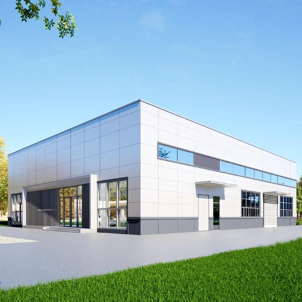 Assembled Steel Structure Prefabricated Steel Construction Office Commercial Building Modular House