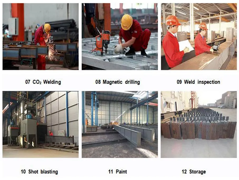 Insulated Sandwich Panel Prefab Steel Structure Portal Frame Factory Construction Metal Storage Warehouse Pre Engineered Building