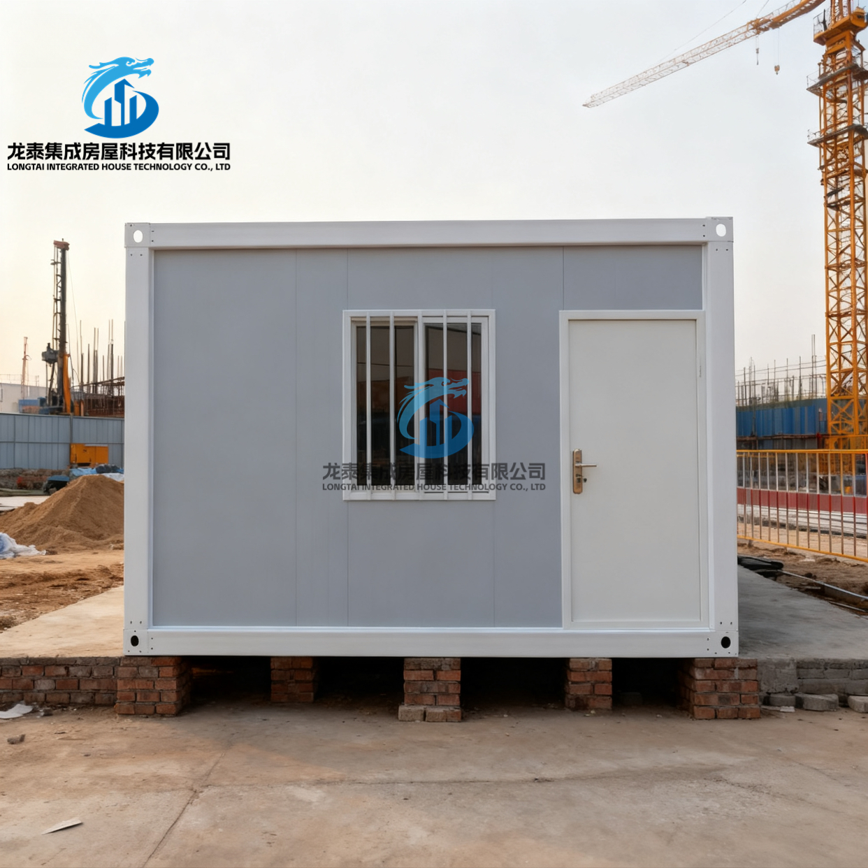 Economical Detachable Quick-Assembly Modern Container House High Efficiency Low Cost Construction Site Dormitories Temporary