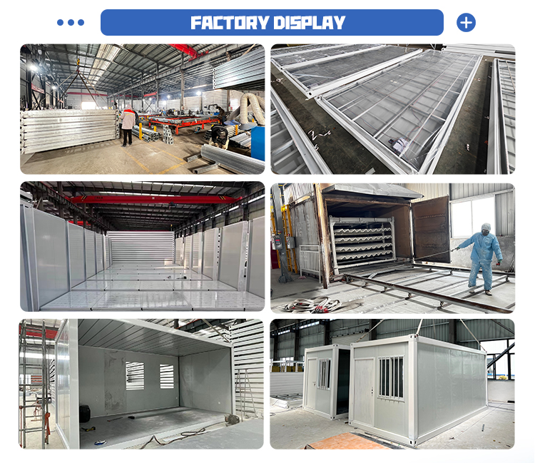 Prefabricated Housing Factory Z Fold Container House Multi Layer Stackable Modular Accommodation Cabin Construction Site Shed