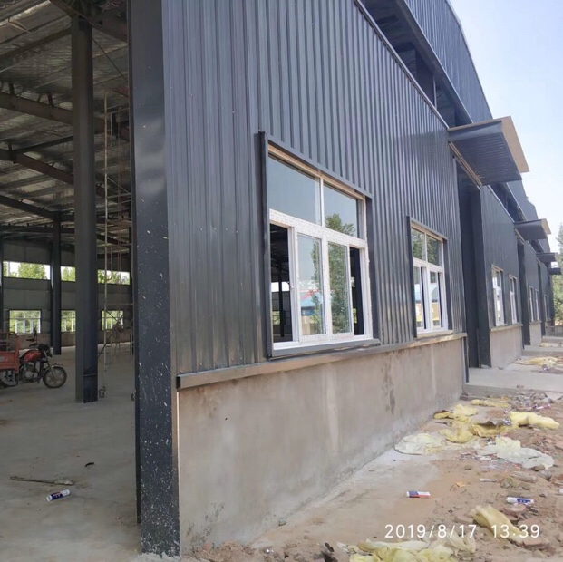 Prefabricated Steel Structure Construction Residential Steel Frame House Building