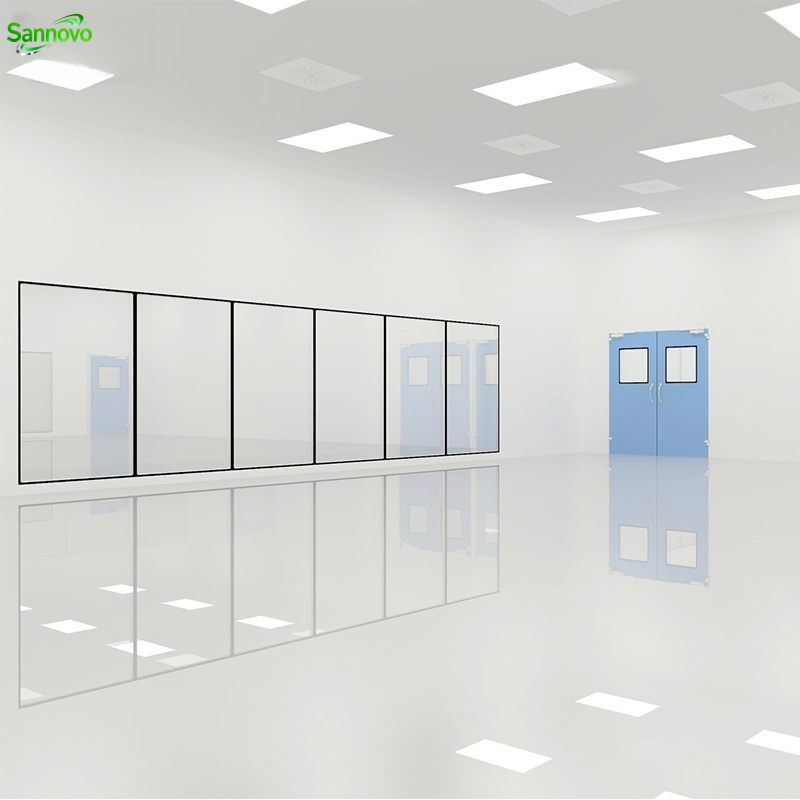 Modular Project Fireproof Construction Hospital Iso 8 Wall Class 10000