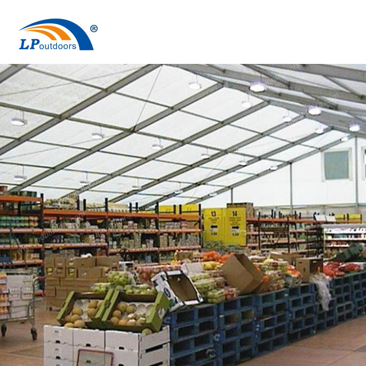 High Quality Aluminum Temporary Building Structure Industrial Warehouse Storage Tent for Exhibition Event for Sale