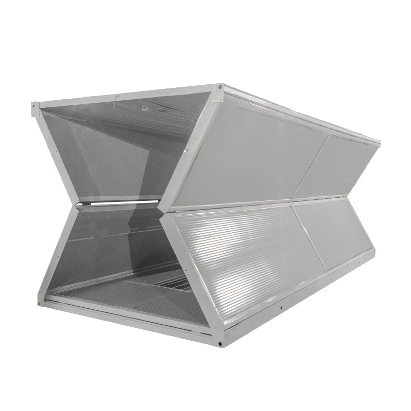 Modern Square Steel Folding Container House for Office &amp; Hotel Use Fast Building Temporary Construction with 5 Year Warranty