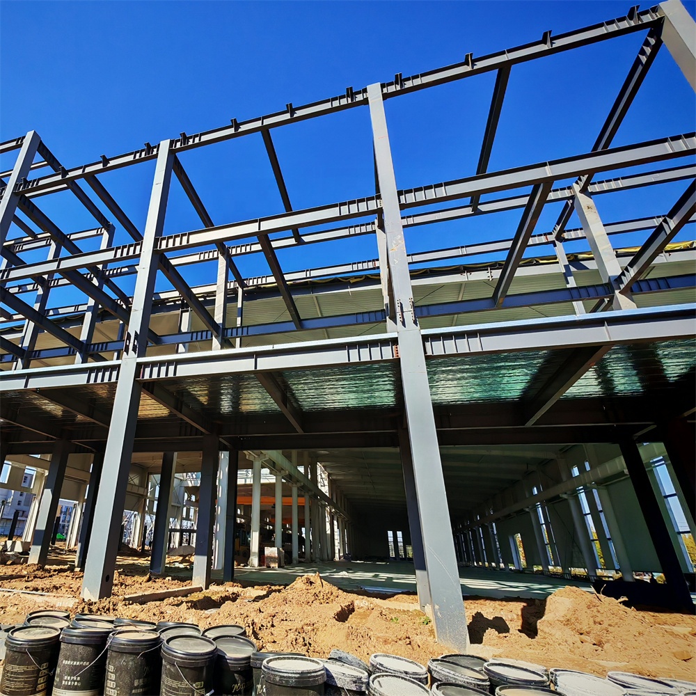 Smart Steel Structure Building Design For Future Technology Ready For Automation And Digital Management System